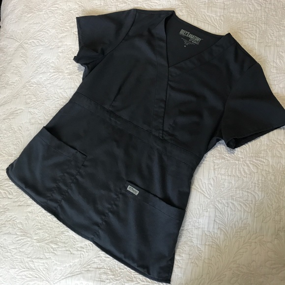 Grey's Anatomy Other - Grey's Anatomy Dark Gray Scrub Set